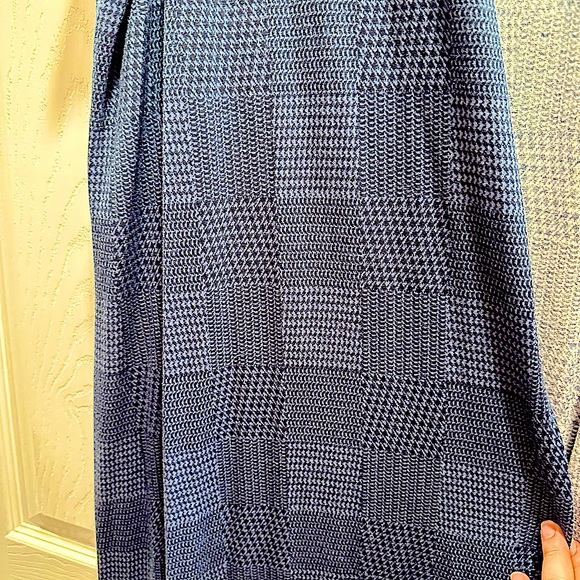 Lularoe Dark Blue patchwork Joy - Picture 2 of 3